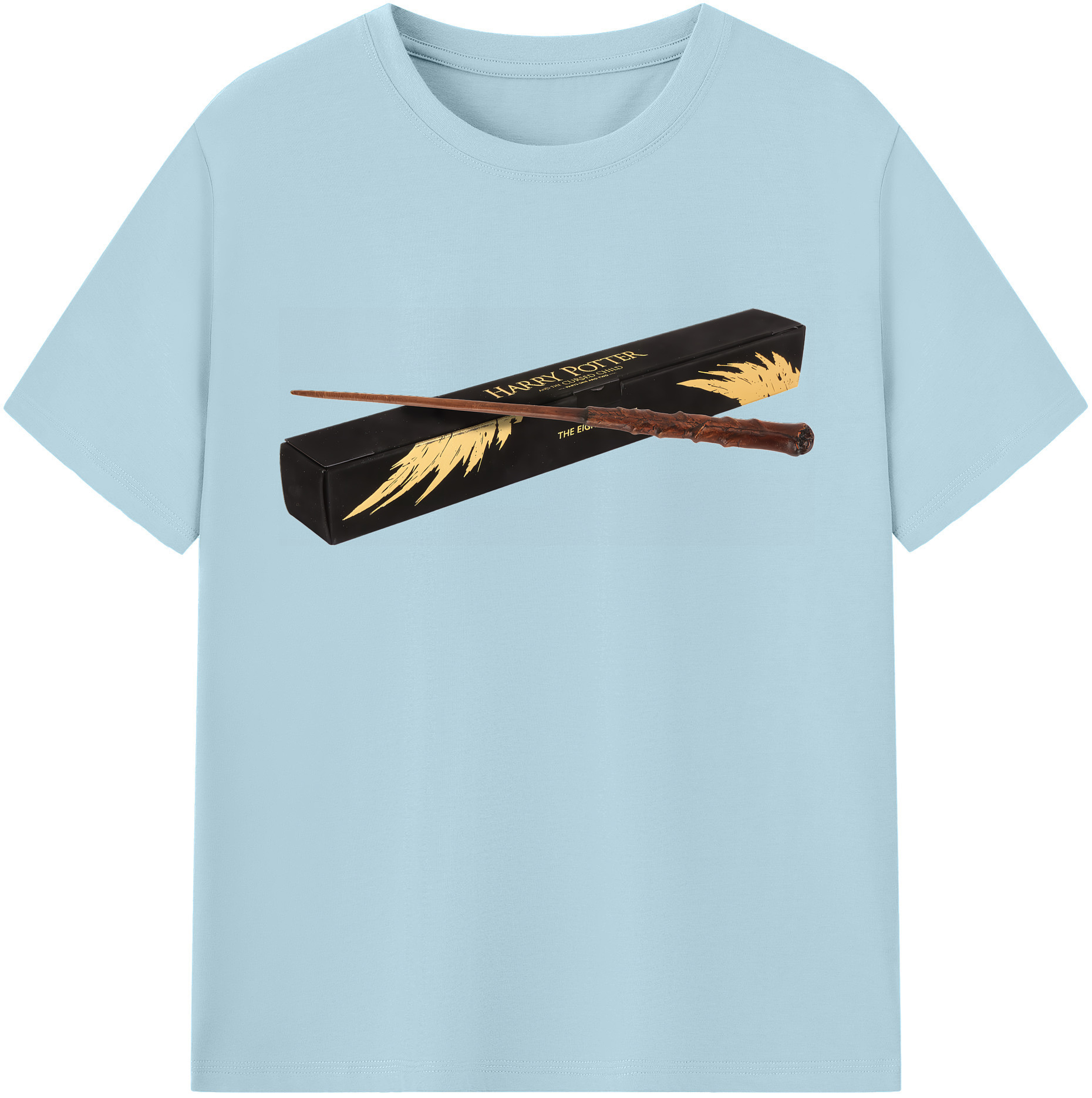 （画像用） Harry Potter ハリー・ポッターシリーズ 綿100％半袖Tシャツ（フロントプリント）